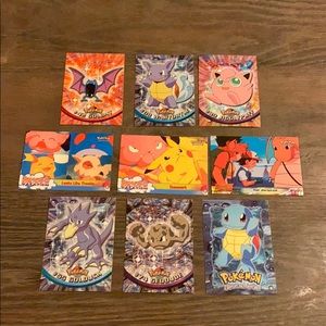 Pokémon Topps Cards from the Movie